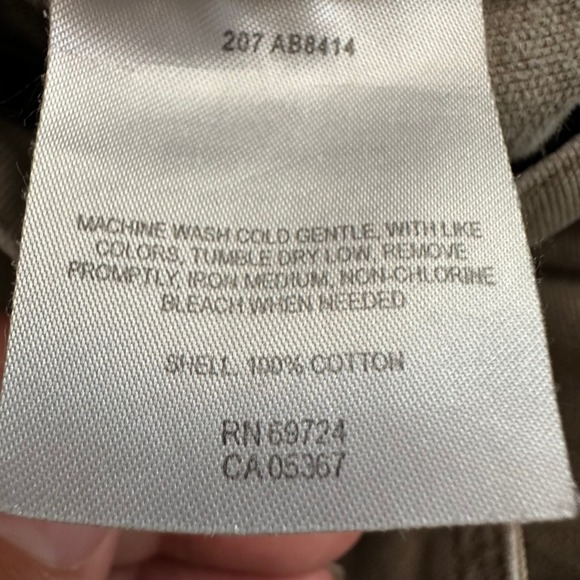 COLUMBIA VINTAGE BROWN TAN CARGO‎ PANTS 16Y - Picture 8 of 10